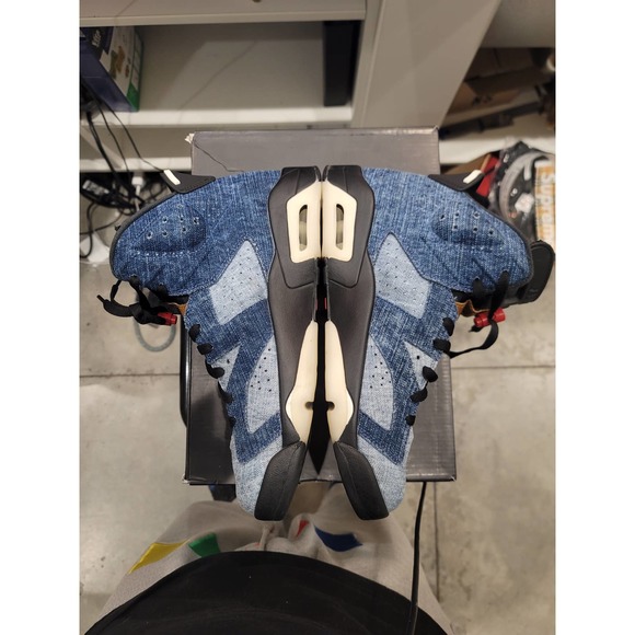 Jordan 6 Denim size 10.5 - Picture 7 of 11